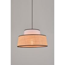 Suspension blanc mallorca d38cm