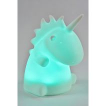 Objet lumineux blanc licorne