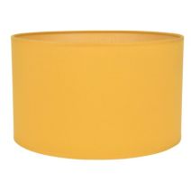 Abat-jour moutarde cylindre Ø30cm