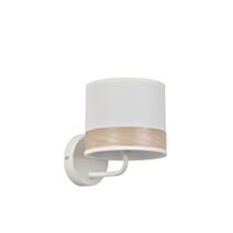 Suspension double cylindre Bohème blanc - COREP