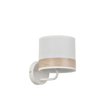 Suspension double cylindre Bohème blanc - COREP