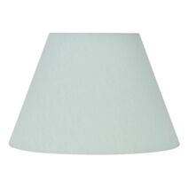 Abat-jour conique coton D25cm sauge - COREP