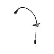 Spot à Pince Read Métal Noir 22cm - COREP