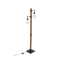 Lampadaire 2 lumières Aalto chêne - COREP