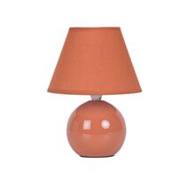 Lampe à poser Mini Lou céramique orange H.25,5cm - COREP