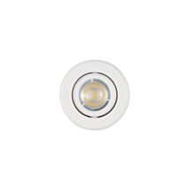 Spot encastré orientable métal blanc ESSEN D10cm Corep