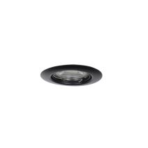 Spot encastré fixe métal noir BONN D8,5cm Corep