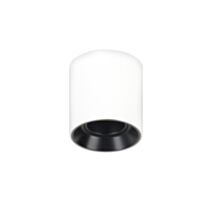 Spot aluminium blanc/noir ELCHE D10,5cm Corep