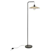 Lampadaire Mahina métal naturel/noir 15W - COREP