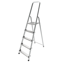 ESCABEAU ALUMINIUM EN131 - 5 MARCHES 2m98 - ECO