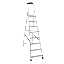 Escabeau aluminium - 8 marches 3m62 - brico