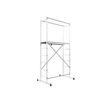 Echafaudage Modulium 4 aluminium et acier 3,66m gris - ARTUB