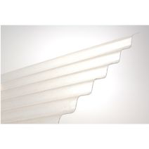 plaque polyester ondulé opalin - PLASTI-BAT
