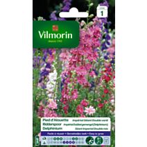 Graines Pied d'Alouette Impérial Géant Double Varié - VILMORIN