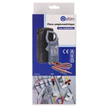 Pince ampèremétrique digitale avec étui Gefolec