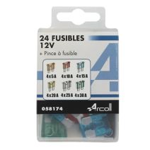 Fusible x24 + 1 pince