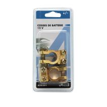 Cosse de batterie +/- bronze