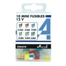 Fusible mini x10 assortis