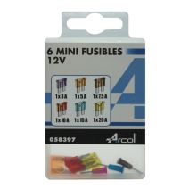 Fusible x6 mini assortis