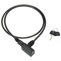 Antivol spirale clé d6mm-l1m