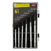 Lot de 6 tournevis de précision