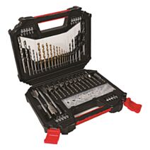 COFFRET DE PERÇAGE ET VISSAGE 128 PIECES
