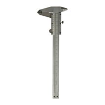 Pied a coulisse inox  