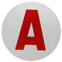 Disque A jeune conducteur adhésif - CARLINEA
