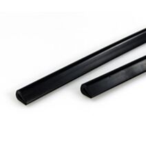 Butoirs de portes souples noirs - CARLINEA