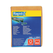 Agrafes grillage enduites de plastique vert VR22 1600 unités