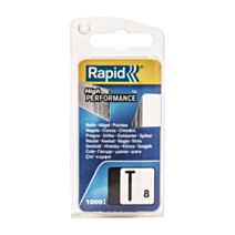 Pointes 8 en 25 mm - RAPID