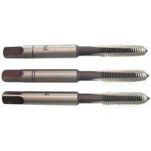 Jeu de 3 tarauds main Acier au Chrome  ØM8x125