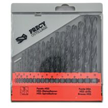 Coffret 19 forets métal HSS laminés standard court - TIVOLY