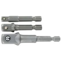 Set de 3 adaptateurs pour douilles 1/4-3/8-1/2 - TIVOLY