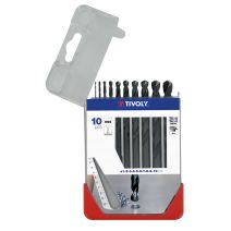 Coffret clipster 10 Forets métal tx ø1 > 10mm