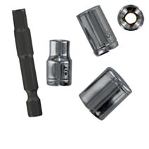 Lot de 4 douilles et d'un porte-douilles - TIVOLY