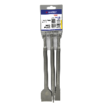 lot de 3 burins sds 250mm - TIVOLY