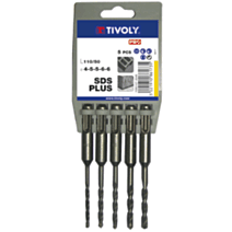 lot 5 mèches SDS+ l110 - TIVOLY