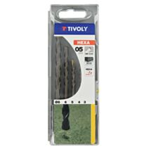 Coffret 5 Forets bétons extra hexa 