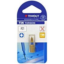 Embouts de vissage PZ1 torsion 25 mm - TIVOLY