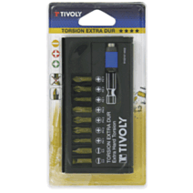 lot d'embouts de vissage 10 pièces extra dur - TIVOLY