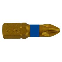 lot d'embouts de vissage 10pcs torsion extra dur pz2 l25mm - TIVOLY