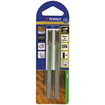 2 lames scie sauteuse U bois parquet EP1.5-15 - TIVOLY