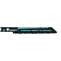 2 lames scie sauteuse U Carrelage EP5-15 - TIVOLY