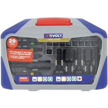 Coffret embouts+ porte embouts 28 pièces - TIVOLY