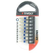 Coffret embouts précision 8 pcs torx 