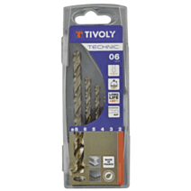 coffret foret métal technic 6pcs - TIVOLY