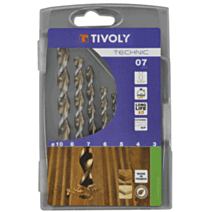 coffret foret bois technic 7pcs - TIVOLY