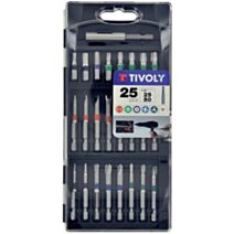 Coffret 25 embouts de vissage - TIVOLY