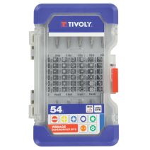 mallette d'embouts de vissage led 53pcs - TIVOLY